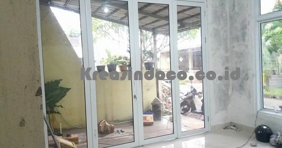 Kusen Jendela Dan Pintu Aluminium Pemasangan Di Pondok 