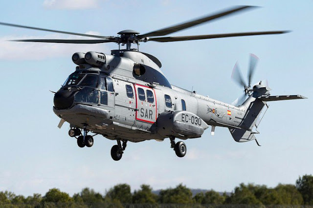 Nuevos helicópteros Super Puma para el 802 Escuadrón SAR de Canarias