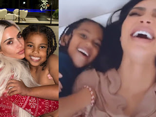 Kim Kardashian and son Saint, 7 Giggles Tickling Each Other in an Adorable Video