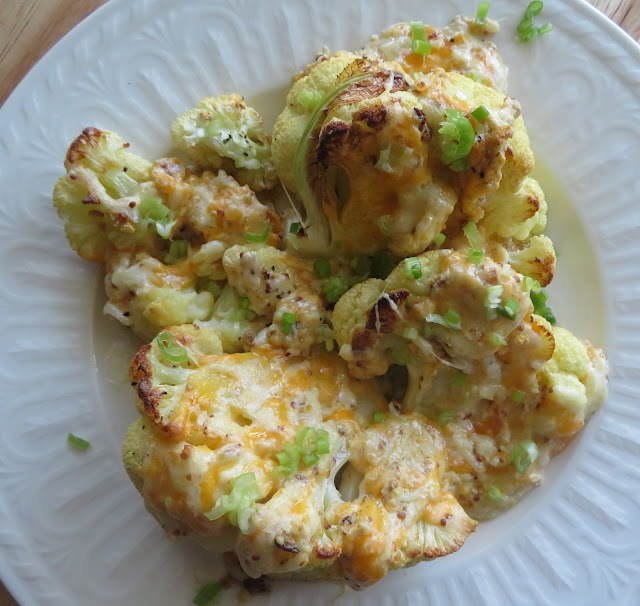 Roasted Cauliflower Cheese