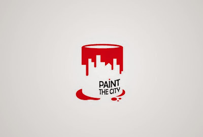 contoh logo negative space