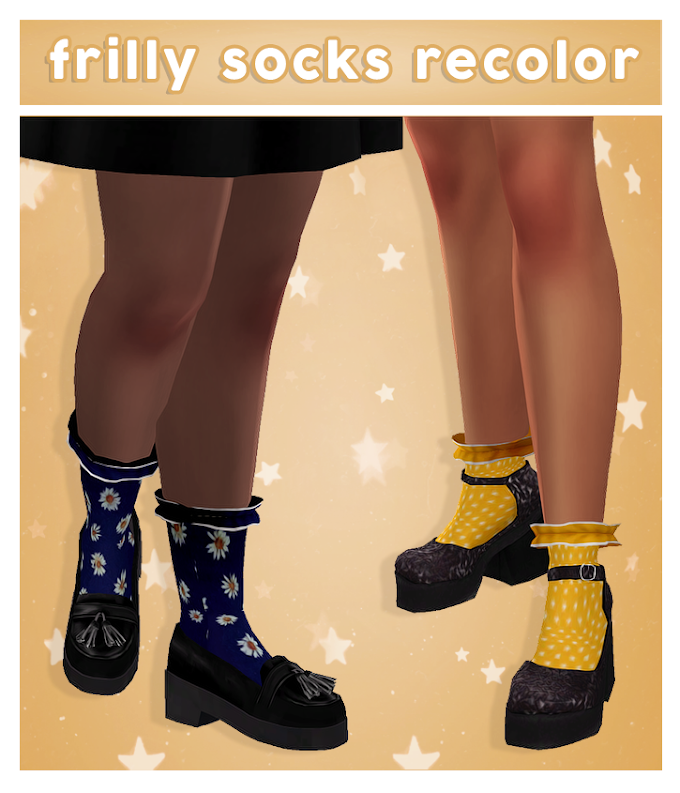 FRILLY SOCKS RECOLOR