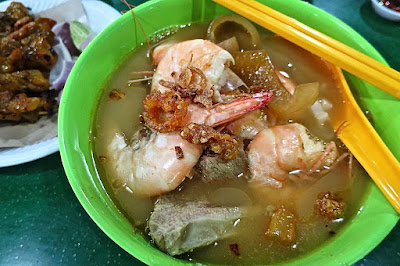 Zion Road Food Centre prawn noodle