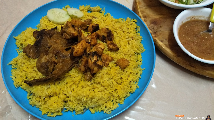 Pertama Kali Buka Puasa Makan Nasi Arab Dalam Talam di Rumah