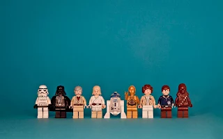 Lego Star Wars Characters HD Desktop Wallpaper