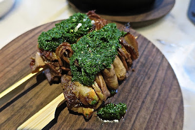 Asado, grilled beef tongue