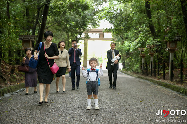 大神神社でお宮参り出張撮影