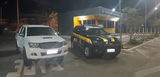 Veiculo roubado em Alagoas foi recuperado Pela PRF em Garanhuns 