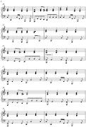 Partitura para piano de Let It BeThe Beatles