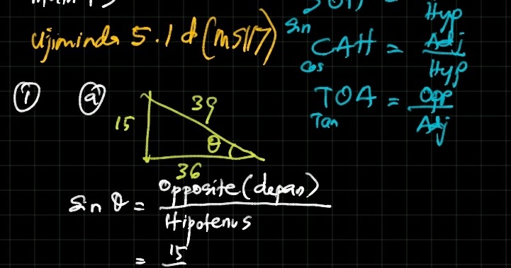 Cikgu Azman - Bukit Jalil: Bab 5 Nisbah Trigonometri 