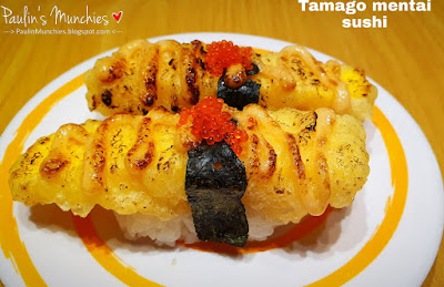 Tamago mentai sushi - Ichiban Boshi