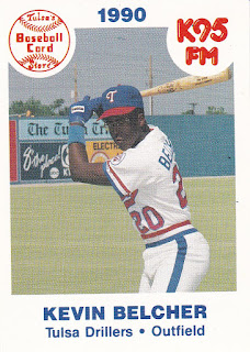 Kevin Belcher 1990 Tulsa Drillers card