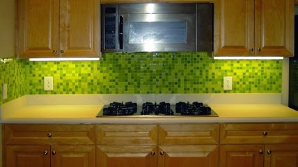 Bamboo Tile Backsplash