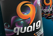 Layout de produto fictício para divulgação da agência Qual9 | Criação: Qual9 Propaganda