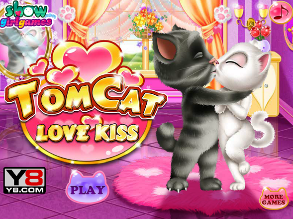 Trò chơi Mèo Tôm - Game Meo Tom Kissing 2