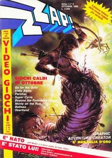 Zzap! 5 - Ottobre 1986 | PDF HQ | Mensile | Videogiochi
Zzap! era una rivista italiana dedicata ai videogiochi nell'epoca degli home computer ad 8-bit.
La rivista originale nasce in Inghilterra col titolo Zzap!64, edita dalla Newsfield Publications Ltd (e in seguito dalla Europress Impact) in Regno Unito. Il primo numero è datato Maggio 1985; era, in questa sua incarnazione britannica, dedicata esclusivamente ai videogiochi per Commodore 64, e solo in un secondo tempo anche a quelli per Amiga; una rivista sorella, chiamata Crash, si occupava invece dei titoli per ZX Spectrum.
L'edizione italiana (intitolata semplicemente Zzap!), autorizzata dall'editore originale, era realizzata inizialmente dallo Studio Vit, fino a quando l'editore decise di curare la rivista con il supporto della sola redazione interna, passando poi, dopo qualche tempo, attraverso un cambio di editore oltre che redazionale, dalle insegne della Edizioni Hobby a quelle della Xenia Edizioni; lo Studio Vit, che ha curato la rivista dal numero 1 (Maggio 1986) al numero 22 (Aprile 1988), poco tempo dopo aver lasciato Zzap! fece uscire nelle edicole italiane una rivista concorrente chiamata K (primo numero nel Dicembre 1988), dedicata sia ai computer ad 8 bit che a 16 bit.
La quasi omonima edizione italiana della rivista anglosassone dedicava ampio spazio spazio anche ad altre piattaforme oltre a quelle della Commodore, come lo ZX Spectrum, i sistemi MSX, gli 8-bit di Atari ed il Commodore 16 / Plus 4 (nonché, in un secondo tempo, anche agli Amstrad CPC), prendendo in esame, quindi, l'intero panorama videoludico dei computer a 8-bit. Anche le console da gioco hanno trovato, successivamente, ampio spazio nelle recensioni di Zzap!, fino a quando la Xenia Edizioni decise di inaugurare una rivista a loro interamente dedicata, Consolemania.
L'edizione nostrana è stata curata, tra gli altri, da Bonaventura Di Bello, e in seguito da Stefano Gallarini, Giancarlo Calzetta e Paolo Besser.
Con il numero 73 termina la pubblicazione della rivista, in seguito ad un declino inesorabile delle vendite dei computer a 8-bit in favore di quelli a 16 e 32.
Gli ultimi numeri di Zzap! (dal 74 al 84) furono pubblicati come inserti di un'altra rivista della Xenia, The Games Machine (dedicata ai sistemi di fascia superiore). In seguito, la rubrica demenziale di Zzap! intitolata L'angolo di Bovabyte (curata da Paolo Besser e Davide Corrado) passò a The Games Machine, dove è tuttora pubblicata.
Tra i redattori storici di Zzap!, che abbiamo visto anche in altre riviste del settore, ricordiamo tra gli altri Antonello Jannone, Fabio Rossi, Giorgio Baratto, Carlo Santagostino, Max e Luca Reynaud, Emanuele Shin Scichilone, Marco Auletta, William e Giorgio Baldaccini, Matteo Bittanti (noto con lo pseudonimo il filosofo, usava firmare gli articoli con l'acronimo MBF), Stefano Giorgi, Giancarlo Calzetta, Giovanni Papandrea, Massimiliano Di Bello, Paolo Cardillo, Simone Crosignani.
Dal 1996 al 1999 Zzap! diventò una rivista online, un sito di videogiochi per PC con una copertina diversa ogni mese e la rubrica della posta, e che recensiva i videogiochi con lo stesso stile della versione cartacea (stesso stile delle recensioni, stesse voci per il giudizio finale, caricature dei redattori).