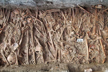 Image result for poveglia island mass graves