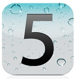 iOS 5 Logo Screen Shoot on Update Jailbroken iPhone