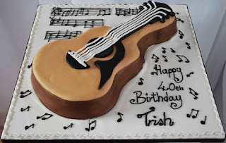 Birthday Cake Guitar