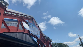 Steel Force Roller Coaster Station Building Dorney Park