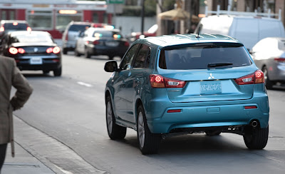 2011 Mitsubishi Outlander Sport Rear View