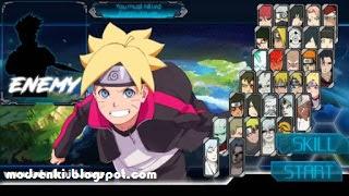 Naruto Senki MOD Forget Time Full Character Apk Game Android Terbaru modsenki.blogspot.com