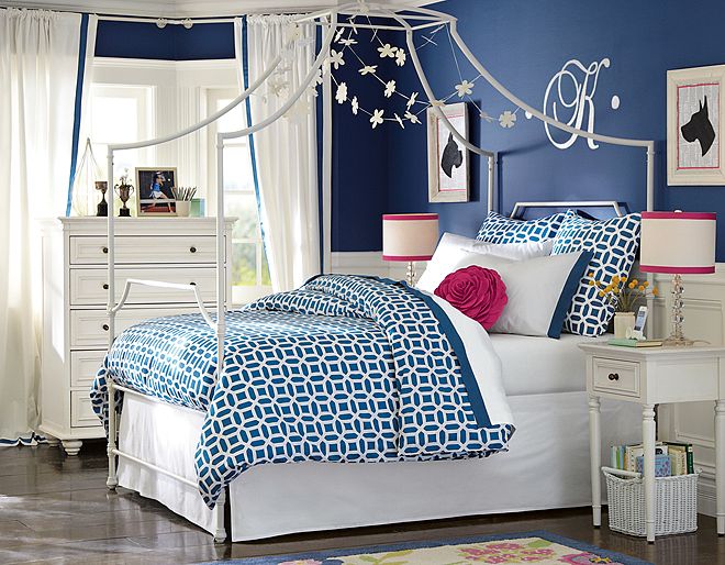 Blue and Pink Bedroom Ideas for Girls ~ Entirely Eventful Day