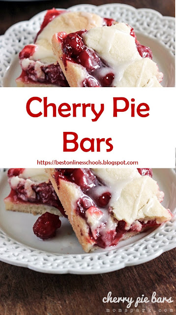 Cherry Pie Bars Recipe