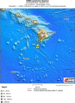 quake strikes off Hawaii Island; no tsunami expected