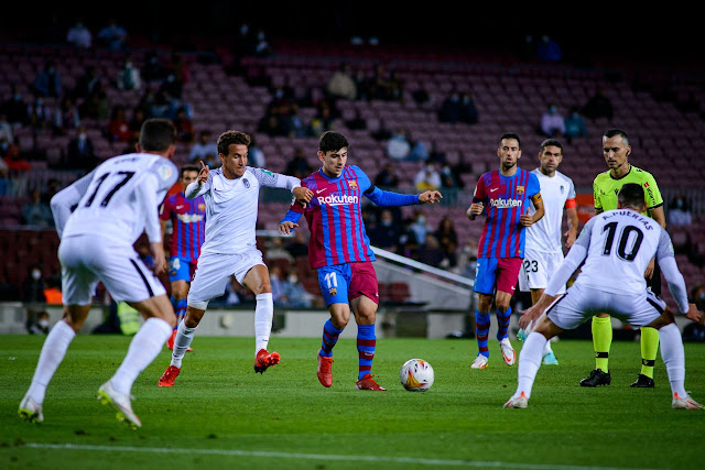 ملخص واهداف مباراة برشلونة وغرناطة (1-1) الدوري الاسباني