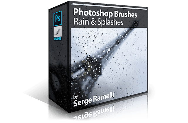 Photoshop Brushes: Rain & Splashes