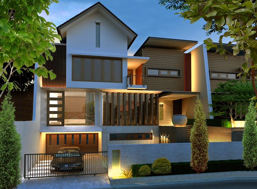 model rumah mewah minimalis 1