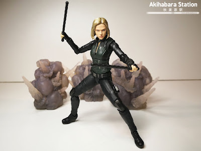 S.H.Figuarts Black Widow + Efecto Explosión de Avengers: Infinity War - Tamashii Nations