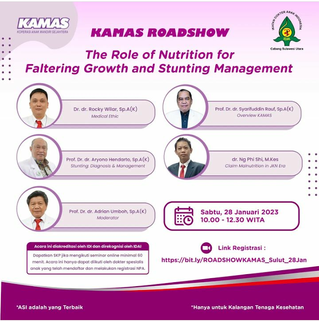 (Gratis) Webinar The Role of Nutrition for Faltering Growth and Stunting Management