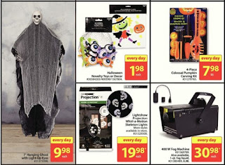 Halloween lights Walmart Oct 19 - 25, Lightshow Projection Whirl-a-Motion