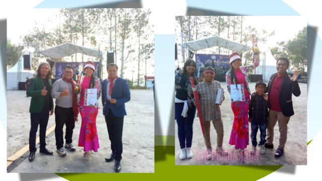 Lilis Nainggolan Menangkan Lomba Cipta Lagu Danau Toba Oleh Dinas Pariwisata Humbahas