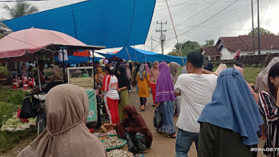 Terendam banjir, Pasar Mingguan Lubuk landai terpaksa dipindahkan 
