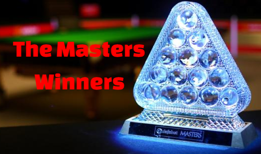 defabet, the masters, snooker, championship, champions, winners, history,all-time, list.
