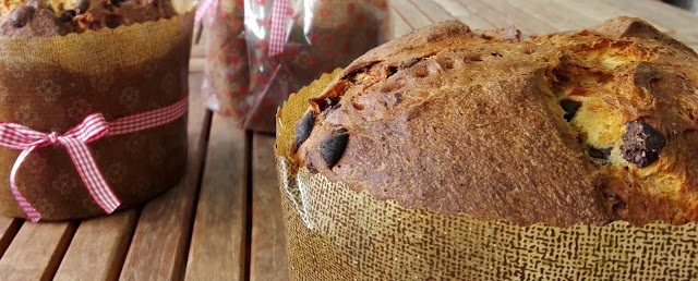 Panettone amb xocolata