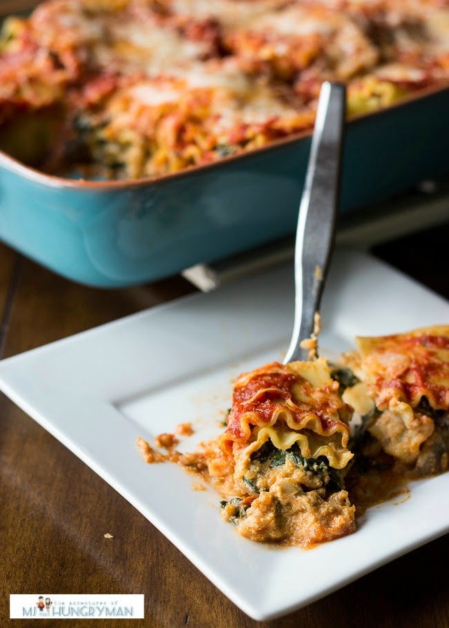 http://www.mjandhungryman.com/pumpkin-and-kale-lasagna-roll-ups/