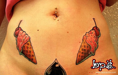 ice cream tattoos