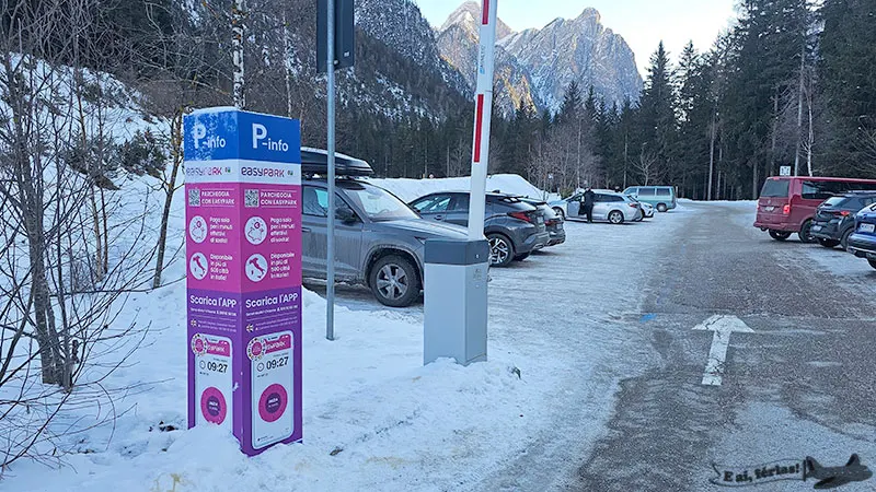Estacionamento do Lago di Dobiacco Estacionamento do Lago di Dobiacco