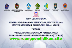 SKB 4 Menteri Tentang Panduan Penyelenggaraan Pembelajaran Tatap Muka Terbatas Dan PJJ