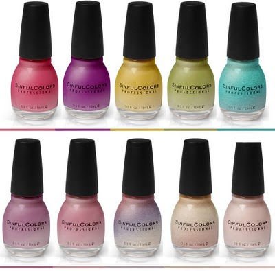 I own four Sinful Colors nail 2011