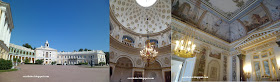 Viaje a Rusia: Peterhof: exterior y algunos interiores del palacio