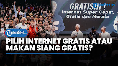 "INTERNET SUPER CEPAT GRATIS DAN MERATA" ATAU "MAKAN SIANG GRATIS", MANA YANG ANDA PILIH ?