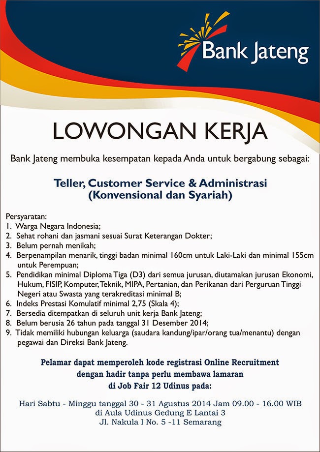 Bursa Lowongan Kerja Depnaker Terbaru Oktober 2015  Caroldoey