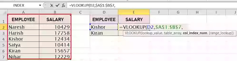 Vlookup in excel in hindi. Advance excel formulas,how to use vlookup in excel in hindi