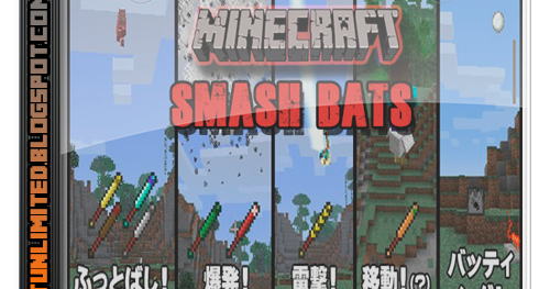 Descargar Smash Bats Mod para Minecraft [1.7.2 