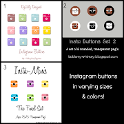{Free Instagram Blog Buttoms}. Here are three sets of Instagram social . (insta buttons)